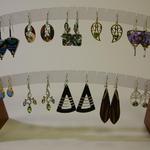 A FEW EARRINGS-- WE HAVE OVER 350 PAIRS