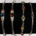 STERLING SILVER BRACELETS 