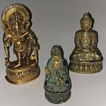 GANESHA  BUDDHA & KWAN YIN